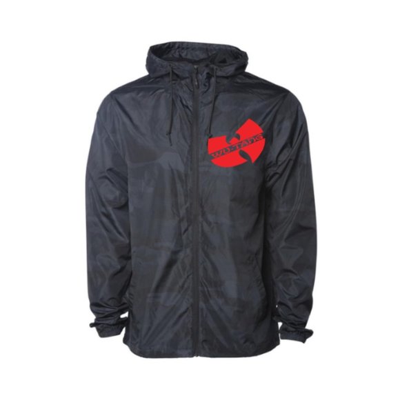 Wu Tang Clan (Camouflage) Unisex Lightweight Windbreaker Full-Zip Jacket - Picture 3 of 15